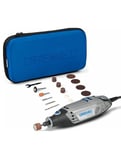 Dremel 3000 Rotary Tool 130 W, Multi Tool Kit with 15 Acessories, Variable Speed 10.000-33.000 RPM