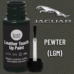 JAGUAR PEWTER LGM Leather Touch up Car Seat Repair Paint