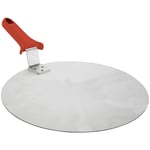Cerutti Inox Serveringsbrett for pizza - 41 cm grep: 17,5 aluminium glatt