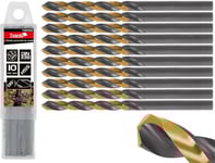 Hss Svart/Guld Metallborr 5,20 Mm (10/100/1000)