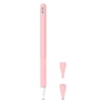 Apple Pencil 2 Fleksibelt Silikondeksel - Rosa