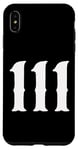iPhone XS Max 111 Numerology Spiritual Personal Number 111 Angel Number Case