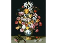 Målning Efter Nummer - Blommornas Symfoni 40X50cm Edukamp