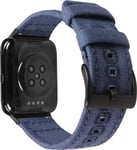 Shieranlee Compatible with Oppo watch 46mm strap,Soft Woven Nylon Replacement Band with Adjustable Closure C7