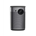 XGIMI Halo Videoprojektor 1080P Full HD WiFi Bluetooth, Bärbar projektor 800 ANSI Lumen, Android TV 9.0 Retroprojektor Google A