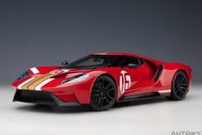 AUTOart 72927 - 1/18 Ford Gt 2022 Alan Mann Heritage Edition ( Red)
