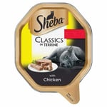 Cat Food Sheba Classics Cat Tray With Chicken In Terrine 22 X 85g