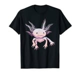Axolotl Realistic Axolotl Wild Animal Lovers Artistic Men T-Shirt