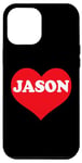 iPhone 15 Plus I Heart Jason, I Love Jason Custom Case