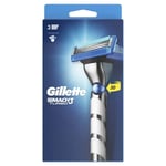 Gillette Mach3 Turbo 3D Transparent