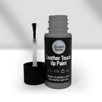 GREY Leather Touch Up Paint 15ml for bags, shoes, purses, furniture, cars, belts