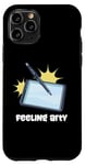 Coque pour iPhone 11 Pro Tablette à dessin d'artiste Feeling Arty