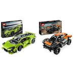 LEGO 42161 Technic Lamborghini Huracán Tecnica Toy Car Model Kit & Technic NEOM McLaren Extreme E Race Car Toy For Kids, Boys & Girls Aged 7+ Years Old who Love Model Cars