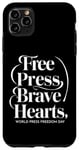 iPhone 11 Pro Max Free Press, Free Brave journalist : World Press Freedom Day Case