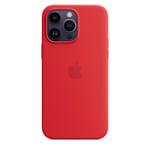 Coque en silicone avec MagSafe pour iPhone 14 Pro Max (PRODUCT)RED - Neuf