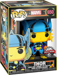 Funko Pop Marvel Thor Black Light Special Edition New In Box