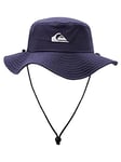 Quiksilver Men's Bushmaster Sun Protection Bucket Hat, Insignia Blue, L-XL UK