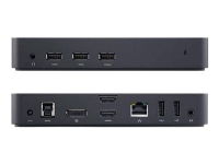 Dell D3100 - Dockningsstation - USB - 2 x HDMI, DP - 1GbE - för Inspiron 15 Gaming 7567 Latitude 13 7350