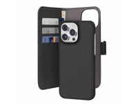 Puro Puipc15p67bookc3blk, Plånbok, Apple, Iphone 15 Pro Max, 17 Cm (6.7"), Svart