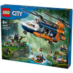 LEGO City Jungle Explorer Helicopter at Base Camp