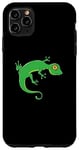 Coque pour iPhone 11 Pro Max Gecko vert