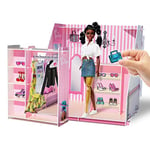 BLADEZ Barbie Pop Up Boutique, Make Your Own/Build Your Own Dream Room, Barbie Fashion playset for kids, Customisable store with reusable stickers, Creative Maker Kitz by Bladez Toyz