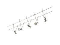Marno 5 Wire Spot/Taklampe Chrome/Silver - Lindby