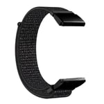 Garmin Fenix 6 Armband i nylon, svart