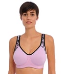 Freya Womens 4892 Sonic Moulded Spacer Sports Bra - Pink Cotton - Size 36F