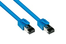 Good Connections Câble Patch catégorie 8.1 - Protection des Nez d'encliquetage RNS S/FTP 40GB/2000MHz - Conducteur en cuivre CU - sans halogène LSZH - Câble réseau LAN Compatible avec Cat. 7 / 6A / 6
