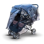Rain Cover For Mychild Easy Twin Stroller, Made In The UK, Top Quality