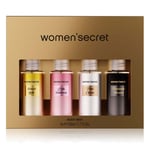Body Mist Coffret - Brumes Corporelles Parfumées-4 x 50ml Women'Secret Parfum