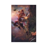 Horizon Zero Dawn Gaming Posters Canvas Poster Wall Art Decor Print Picture Paintings for Living Room Bedroom Decoration 12×18inch(30×45cm) Unframe-style1