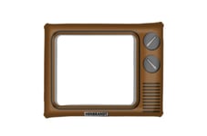 Inflatable Television Picture Frame TV Selfie Booth Reusable Props Party Decor