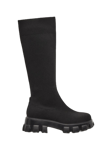 Biaprima Knee High Sock Boot Knit - Black