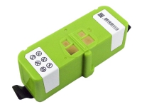 CoreParts - Batteri - Li-Ion - 4000 mAh - 57.6 Wh - grön - för iRobot Roomba 614, 615, 671, 675, 680, 681, 690