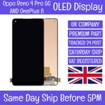 Oppo Reno 4 Pro / OnePlus 8 5G OLED LCD Display Screen Touch Digitizer Assembly