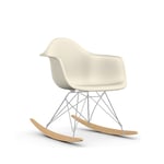 Vitra Eames Plastic Armchair RE RAR gungstol 11 pebble-chrome-golden maple