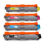 Kompatibel Brother TN 241 / 245 combo pack 4 stk Toner (9100 sidor)