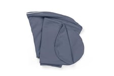 doomoo Housse de Coussin de Grossesse et d'allaitement Buddy - Tissu UltraDoux, Bio, Oeko-tex et Extensible, Jersey Blue