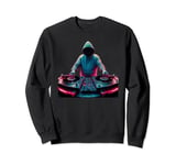 Rap Era D J Mixer TurnTables Hip Hop Music Sweatshirt