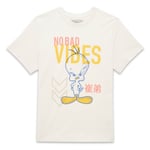 Looney Tunes No Bad Vibes Unisex T-Shirt - Cream - XXL