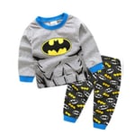 Pyjamas Batman. 100% Bomull, Stl 100-130 Cl 120