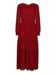 Dress Maxiklänning Festklänning Red See By Chloé
