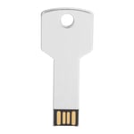 Nyckelform USB-minne USB-minnesenhet USB-flash-enhet för datoranvändning Silver 16GB
