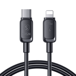 SiGN USB-C till Lightning Kablar 0.25m 20W - Svart - TheMobileStore Lightning Kablar