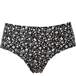 Bikinitrosa High Waist Blommig Black, Trofé