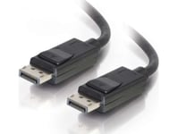 Inline Bulkpaket Med 30 Displayport 1.4-Kablar - Svart - Guldpläterade Kontakter - 3M (B-15303)