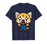 Aggretsuko Rage Mode T-Shirt (Front & Back) T-Shirt