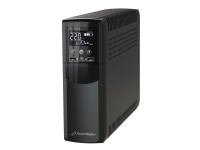 PowerWalker VI 800 CSW FR - UPS - AC 170 - 280 V - 480 Watt - 800 VA - 9 At - USB - utgangskontakter: 4